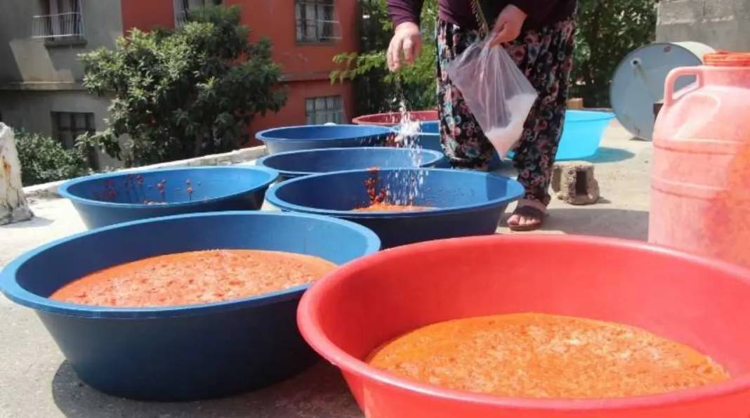 Adana’nın Tescilli Karaisalı Biberinde Salça Sezonu Açıldı 7